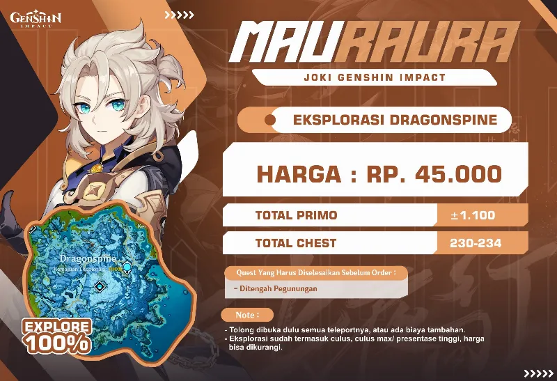 EKSPLORASI DRAGONSPINE