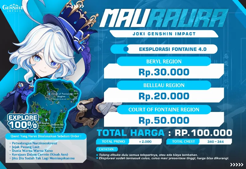 EKSPLORASI FONTAINE 4.0
