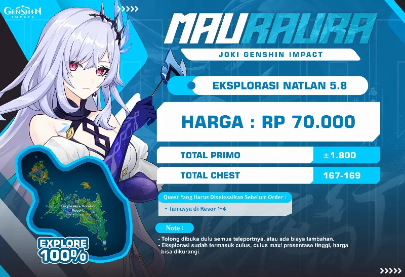 EKSPLORASI NATLAN 5.8
