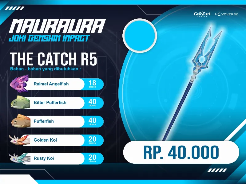 MANCING THE CATCH R5