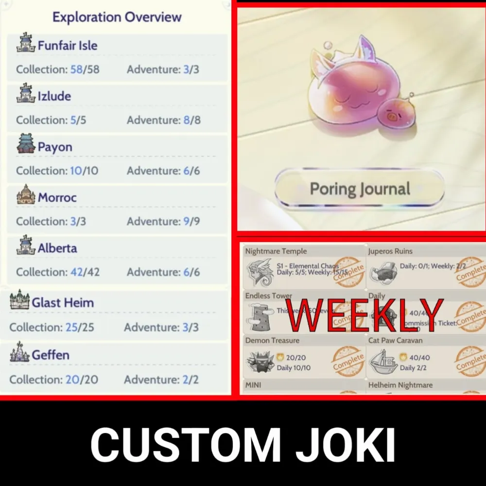 CUSTOM JOKI ROOC