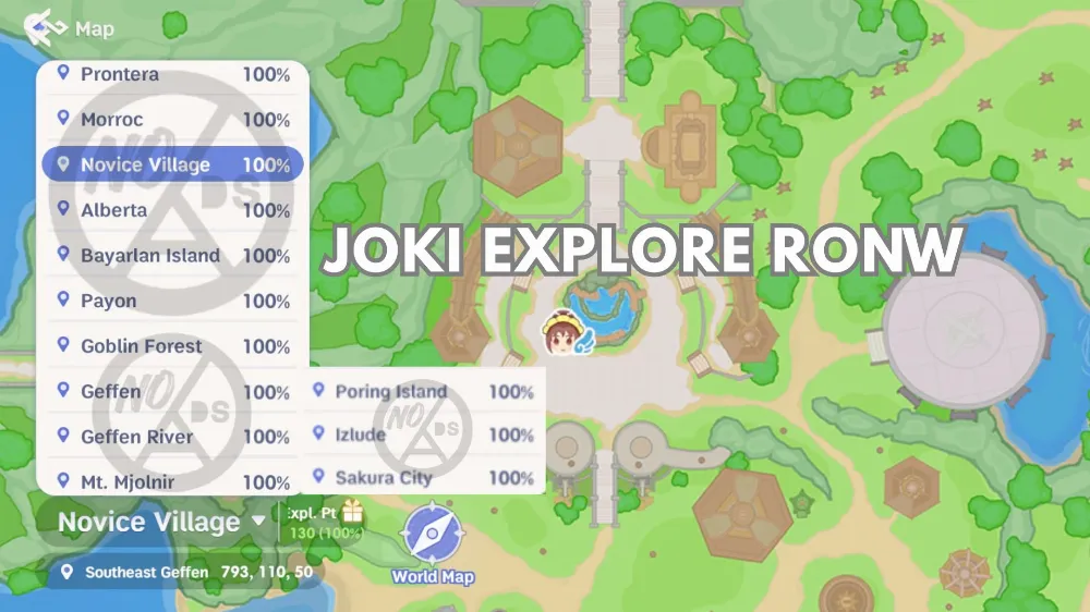EXPLORE MAP 100%