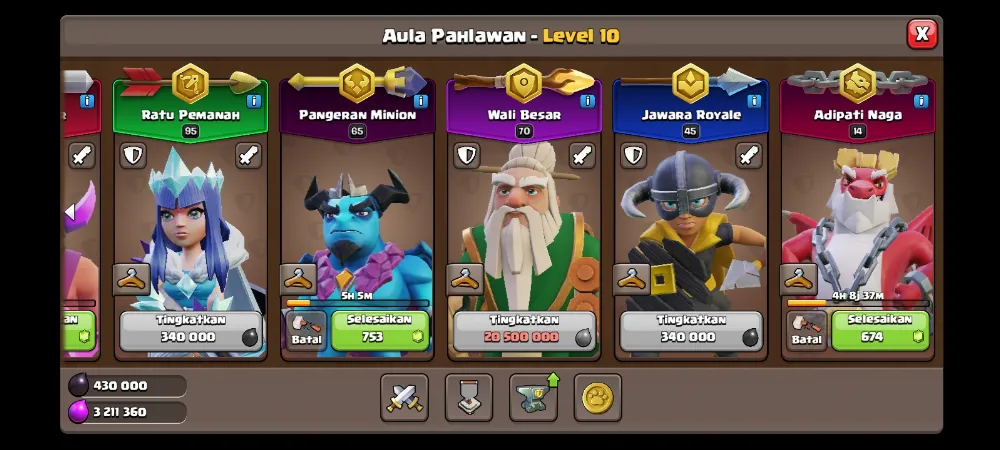 TH 16 MAX READY TO UP 🔥 WALL MAX  HERO MAX