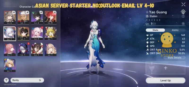 Asian Starter||Yaoguang And Random SSR TL 4-10||Fast Delivery