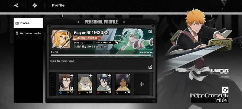 ASIA LEVEL 36| AIZEN B2 + STAMP G2 + SEAL CORE ACENSION 2 | KUCHIKI BYAKUYA + STAMP + SEAL CORE