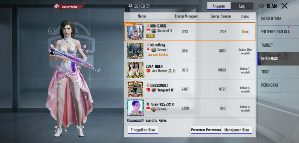 CLAN MAX LEVEL 10 PUBG MOBILE