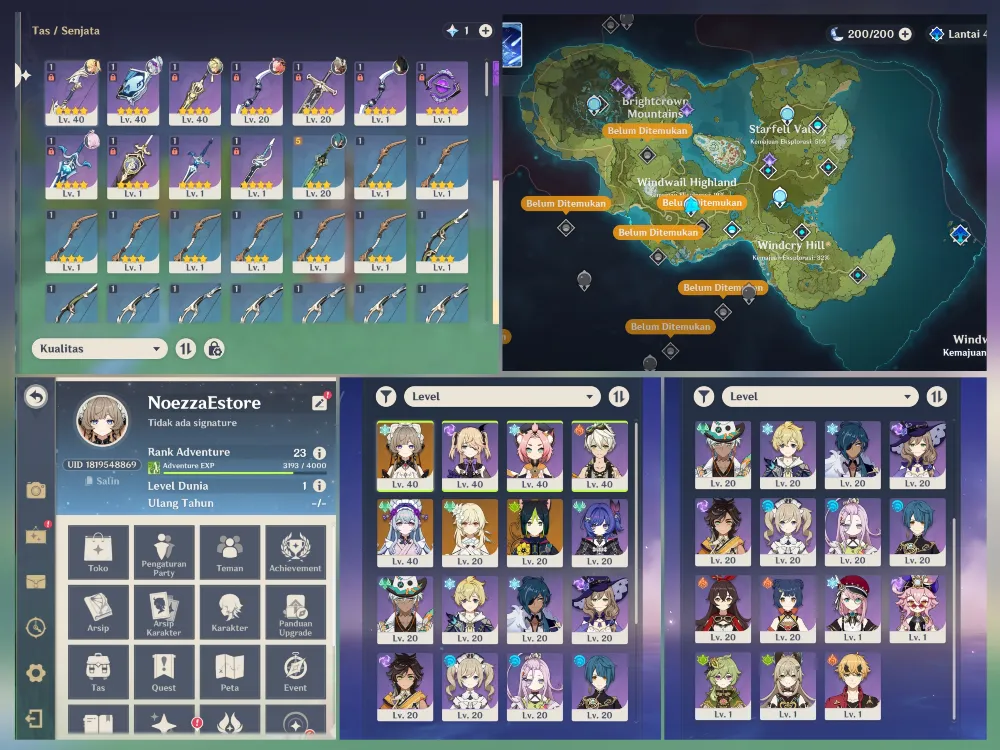 Starter Sandrone + Mizuki + Tighnari