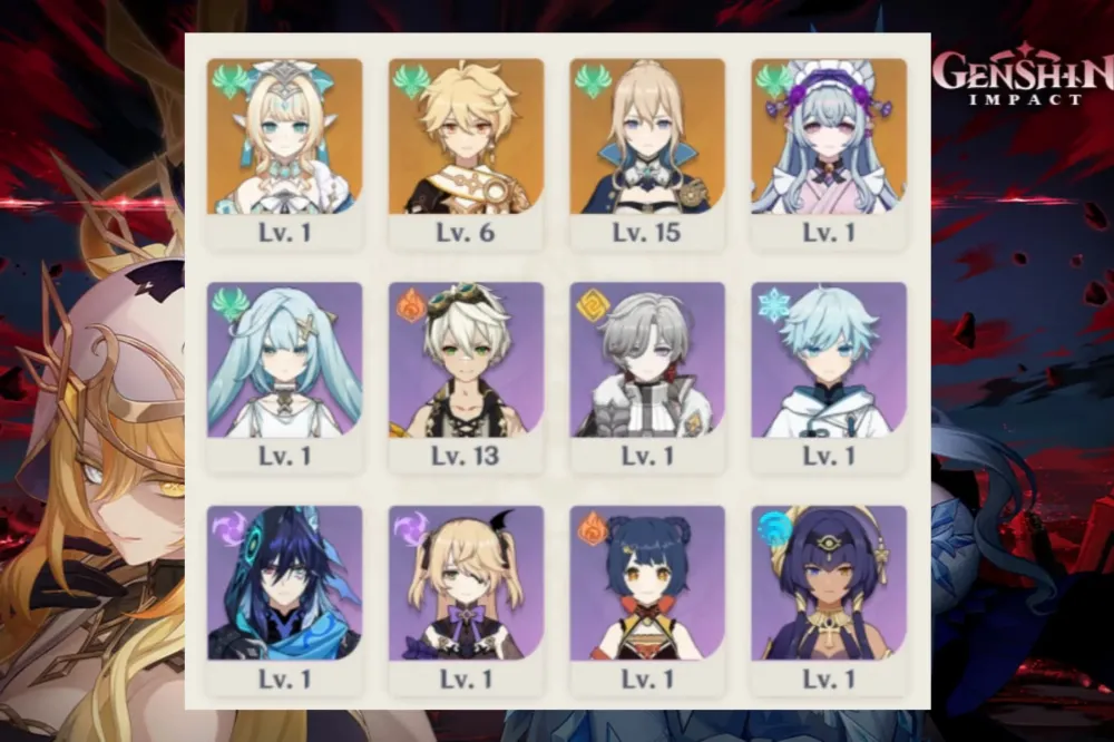 Starter AR10 Vesna + Mizuki + Jean/Diluc