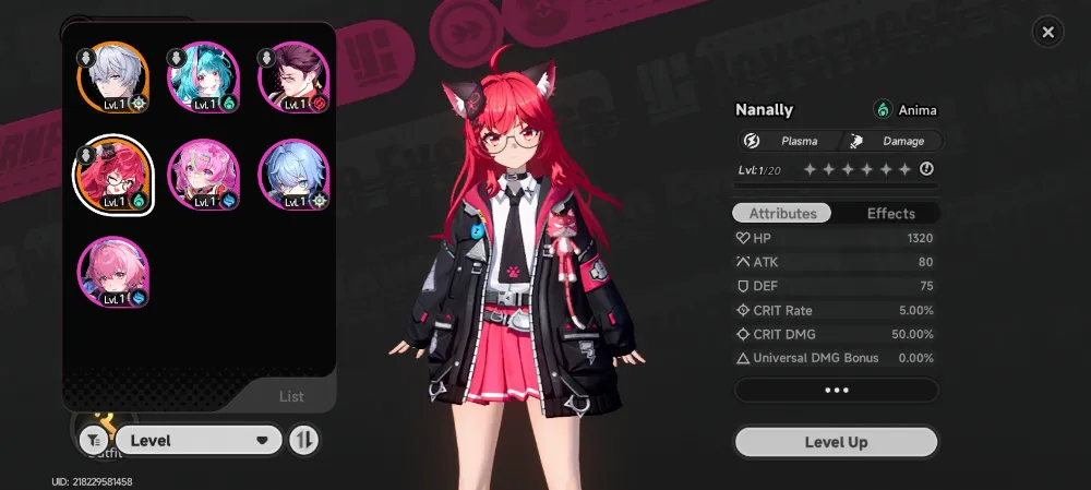 Akun Starter Nanally No Sign - Hunter level 5 - Selector standar ON
