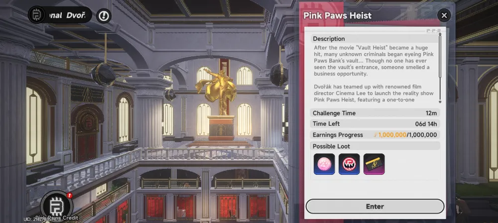 Joki Pink Paw Heist Bank