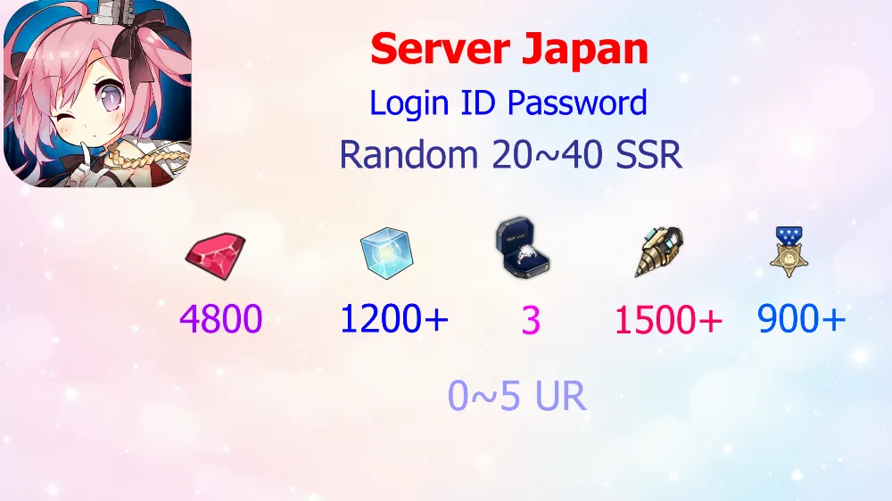 Reroll Account Azur Lane [Japan]