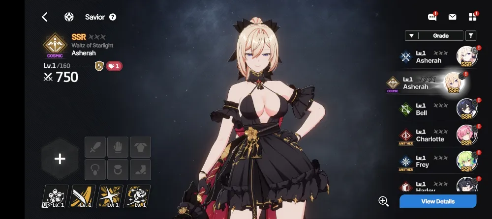 Server Global [Starter Asherah, Charlotte, Bell, dll.]