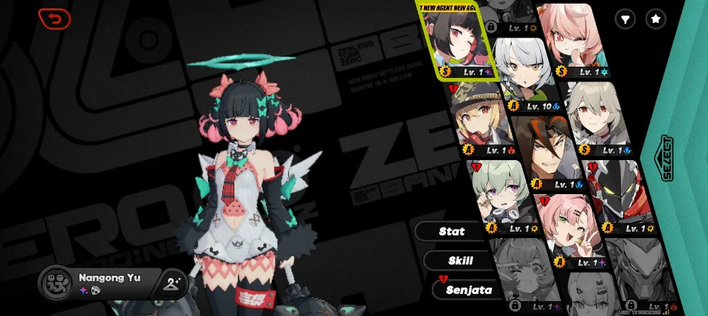 Starter Nanggong Yu + Zhao lvl 13