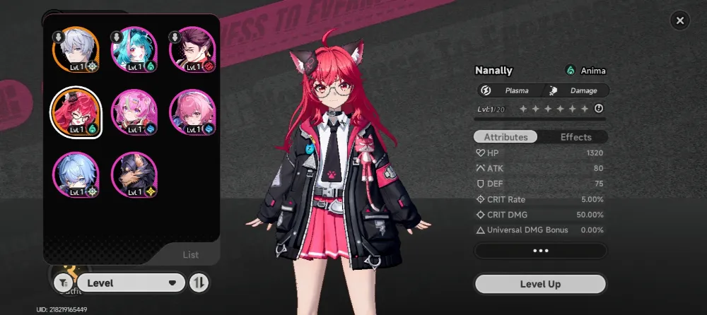 Starter Nanally lvl 3 SEA