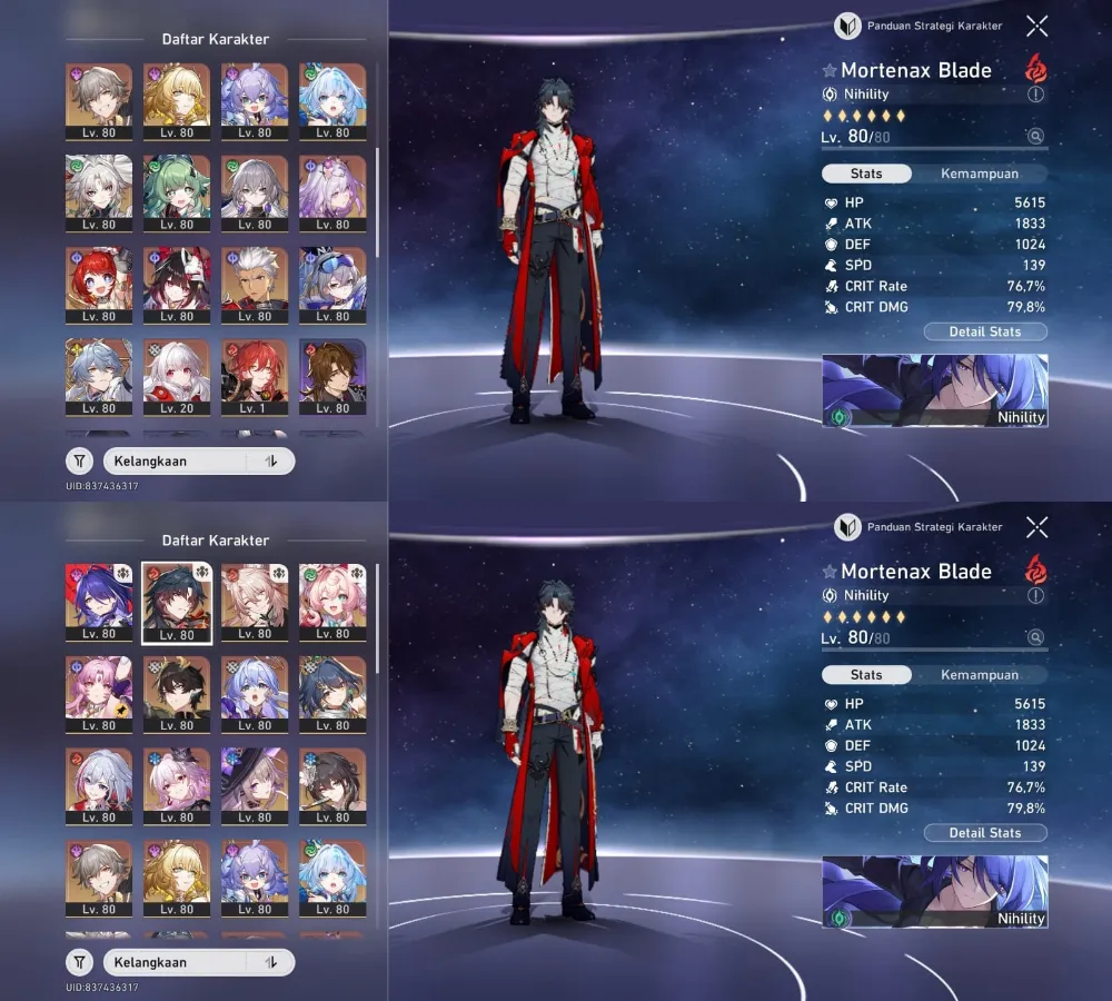End Game akun 17 limit + 7 limit sign