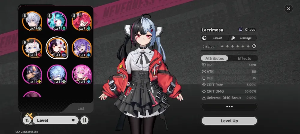 (EU) Starter Nanally + Lacrimosa Sign