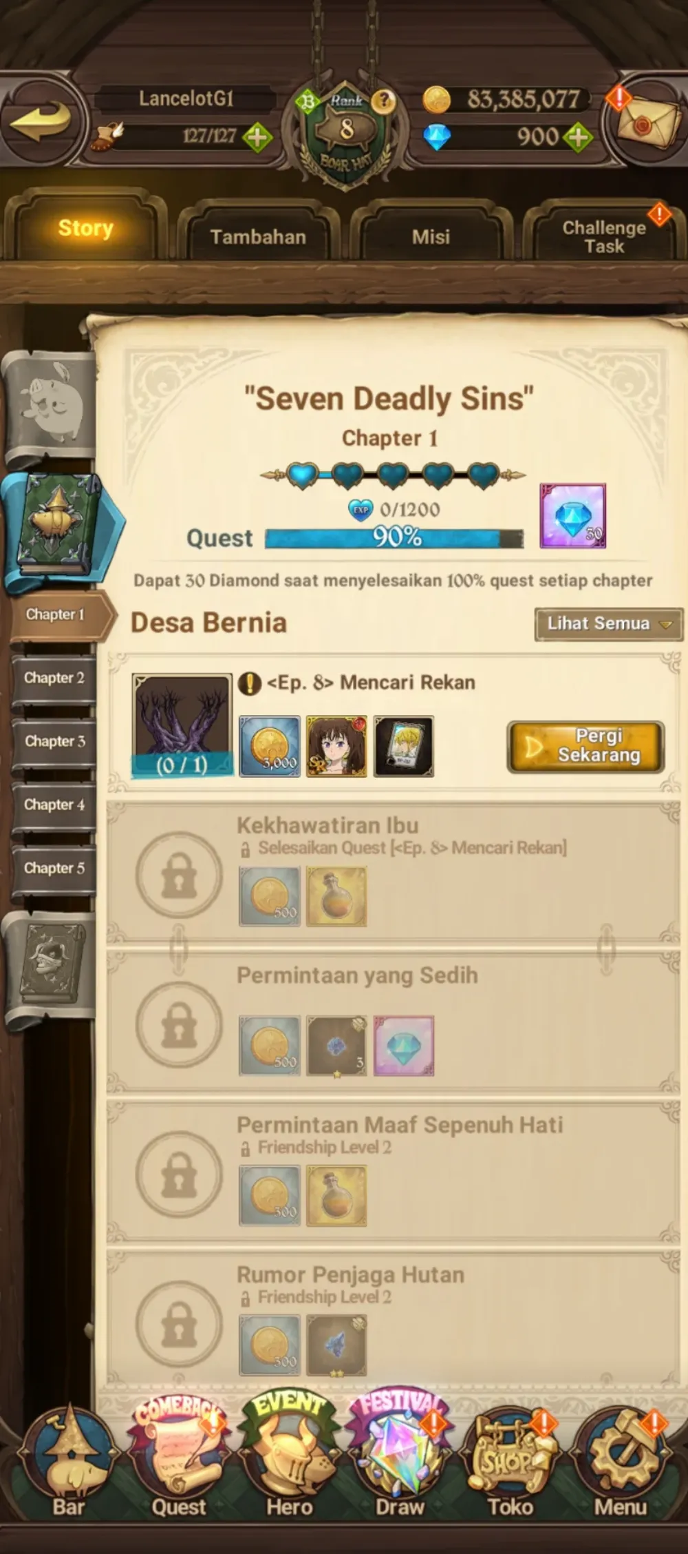 Starter global 900💎