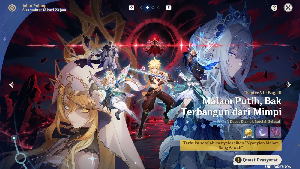 Archon Quest snezhnaya patch 7.1