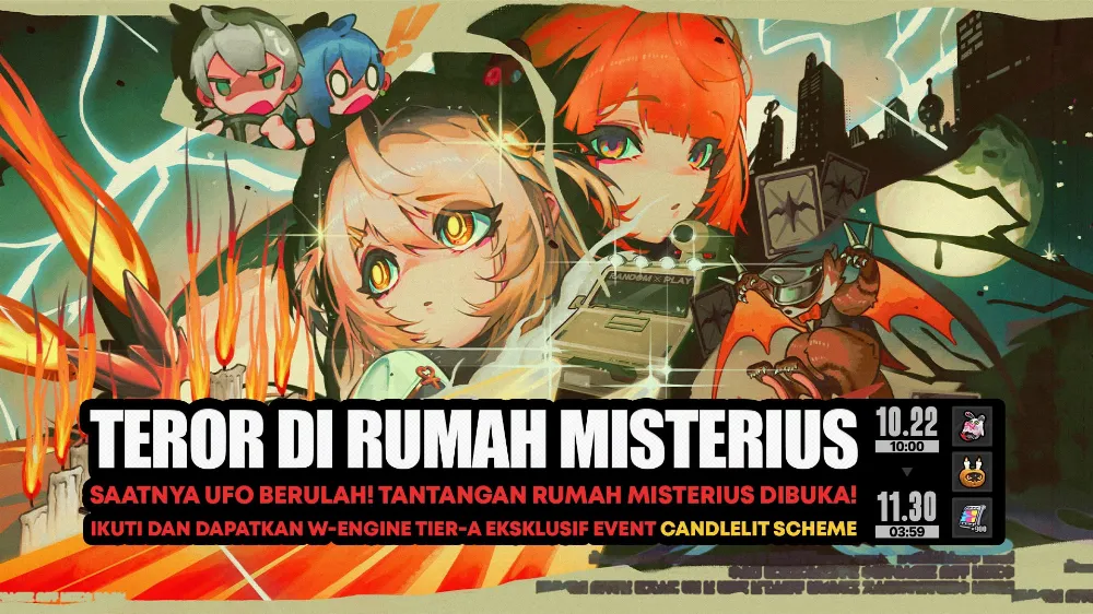 Event teror di rumah misterius