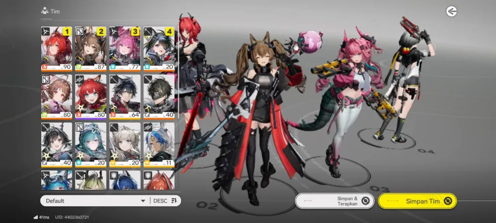 Asia|Lvl51 - 4 Limited+2 Signature [Levatain + Gilberta + Yvonne + Tatang] + Up to 30k Oroberil