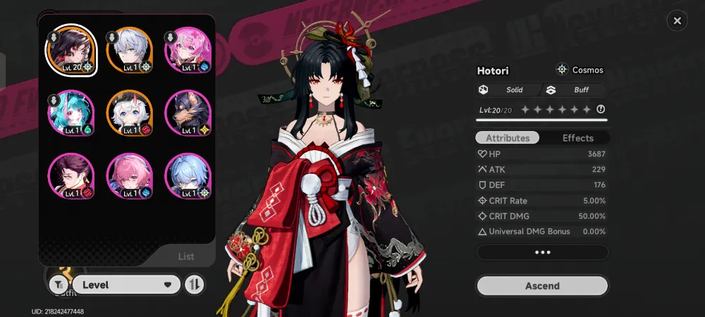 SEA Starter lv. 3 Hotori A1 + Sakiri.