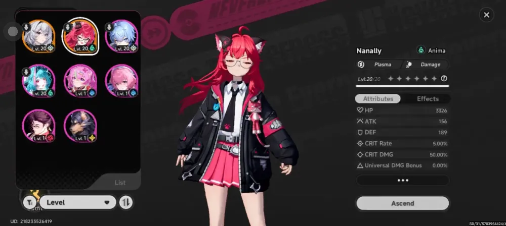 Starter Lvl 3 SEA | Nanally only select on 2