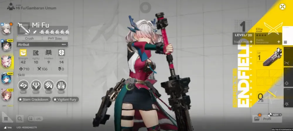 STARTER ASIA Lvl 2 | Mifu + Signature | Ardelia, Last rite,