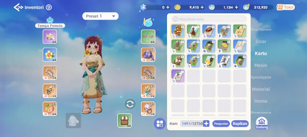 Polosan Monk Level 69 1,1m zenny ready