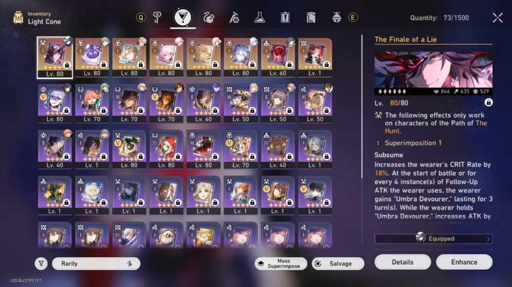 HONKAI : STAR RAIL | 68 | ASIA | EVANESCIA 5STAR TEAM + AVENTURINE WAVE 5 STAR TEAM!!
