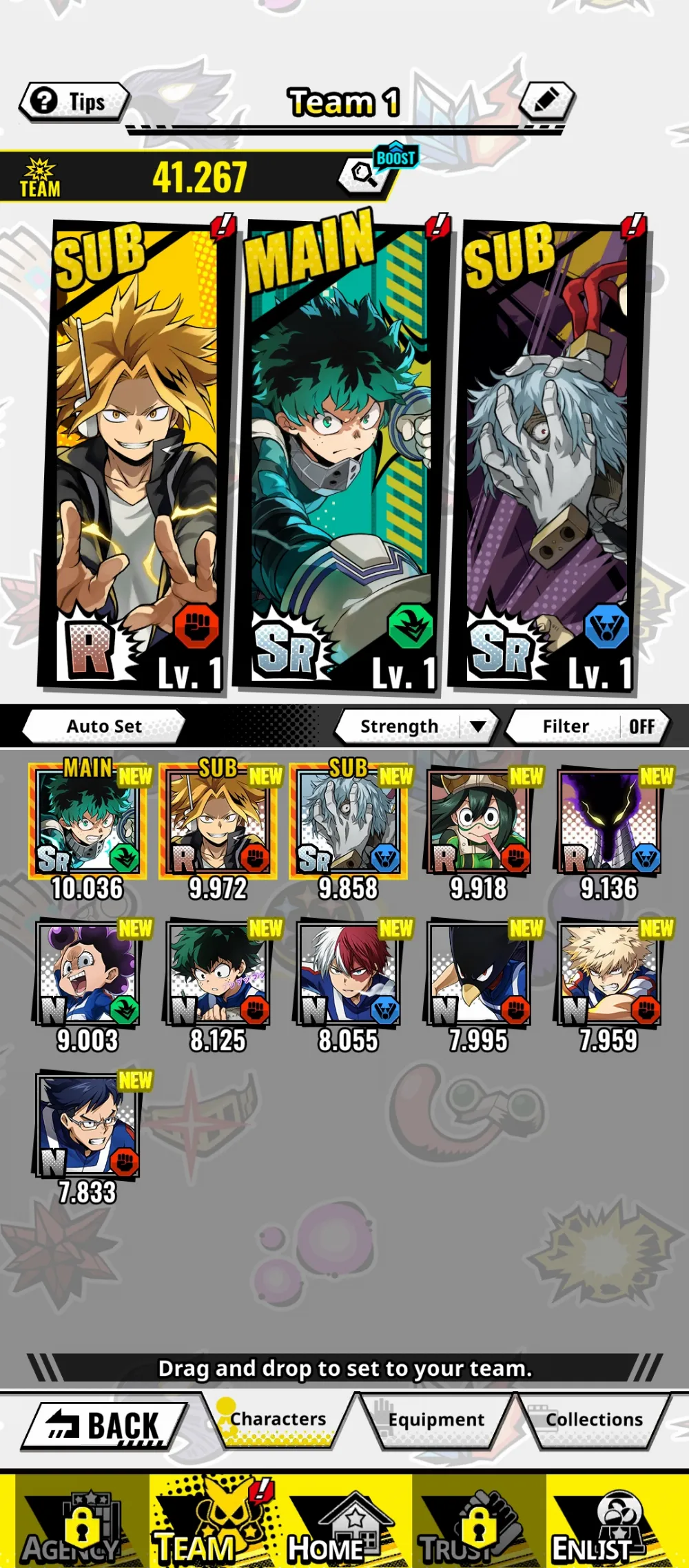 Global || Starter Midoriya + Shigaraki