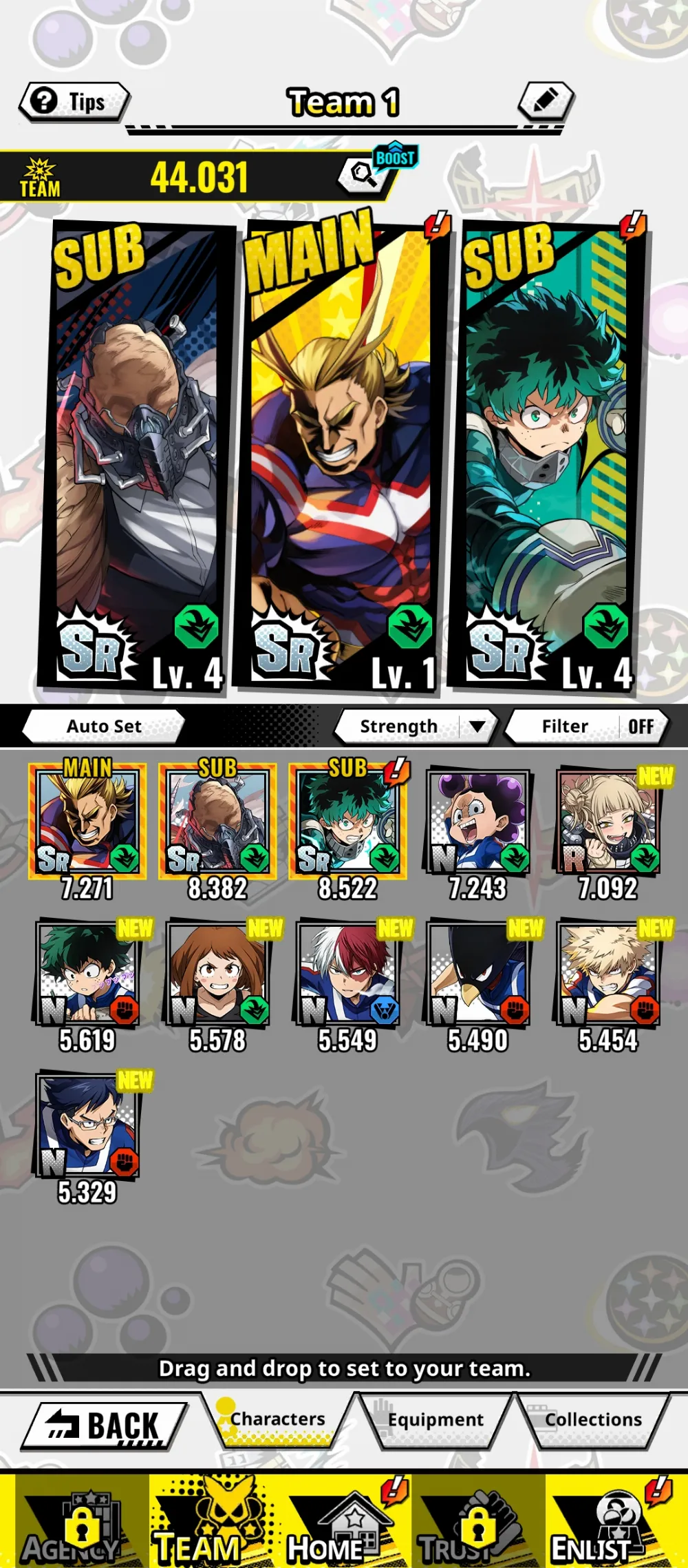Global starter || 3 SR Midoriya + All might + All for one