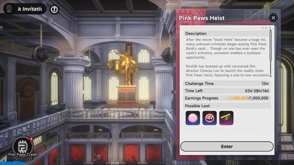 PINK PAW HEIST MAX
