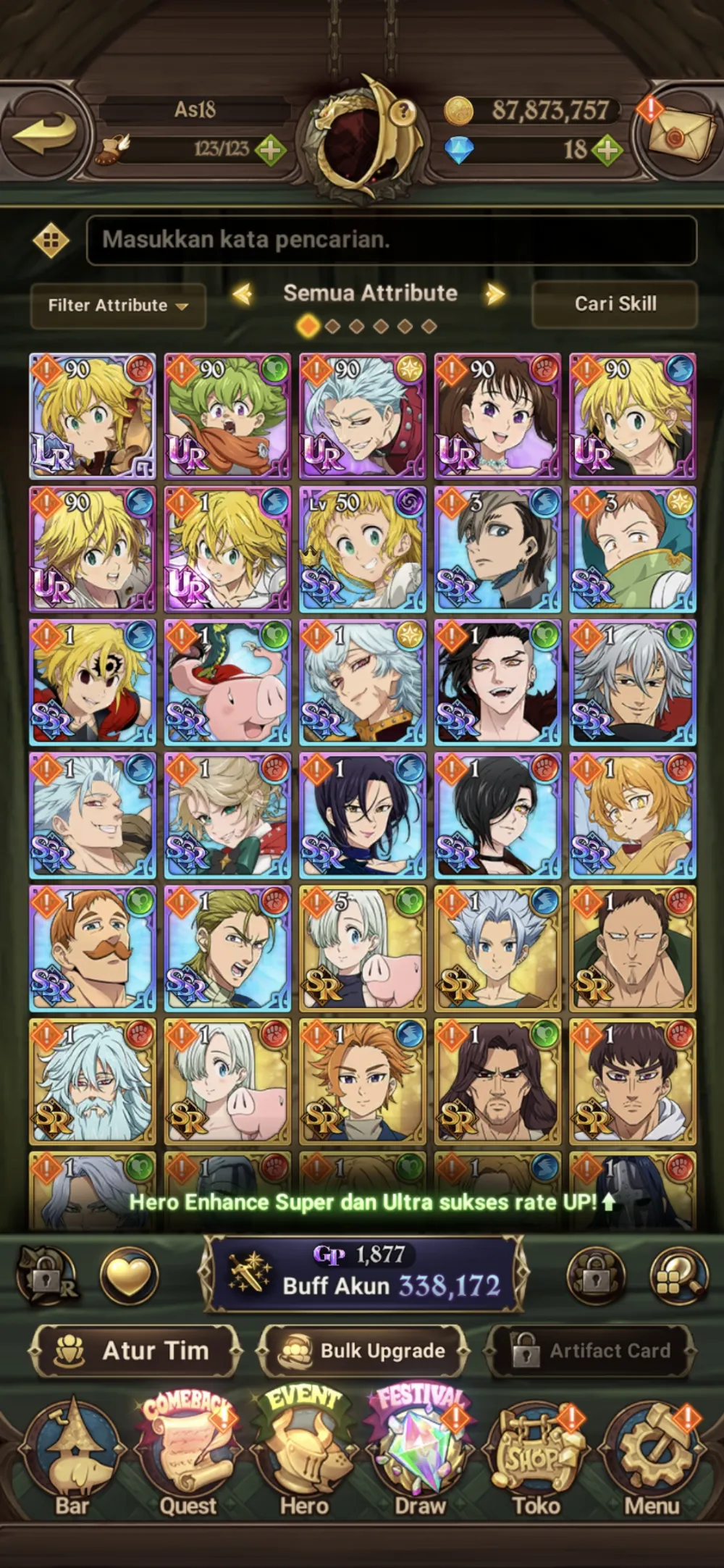18.Starter Asia | If Ban If Meli 💎18 | Chapter1 | CODE ONLY