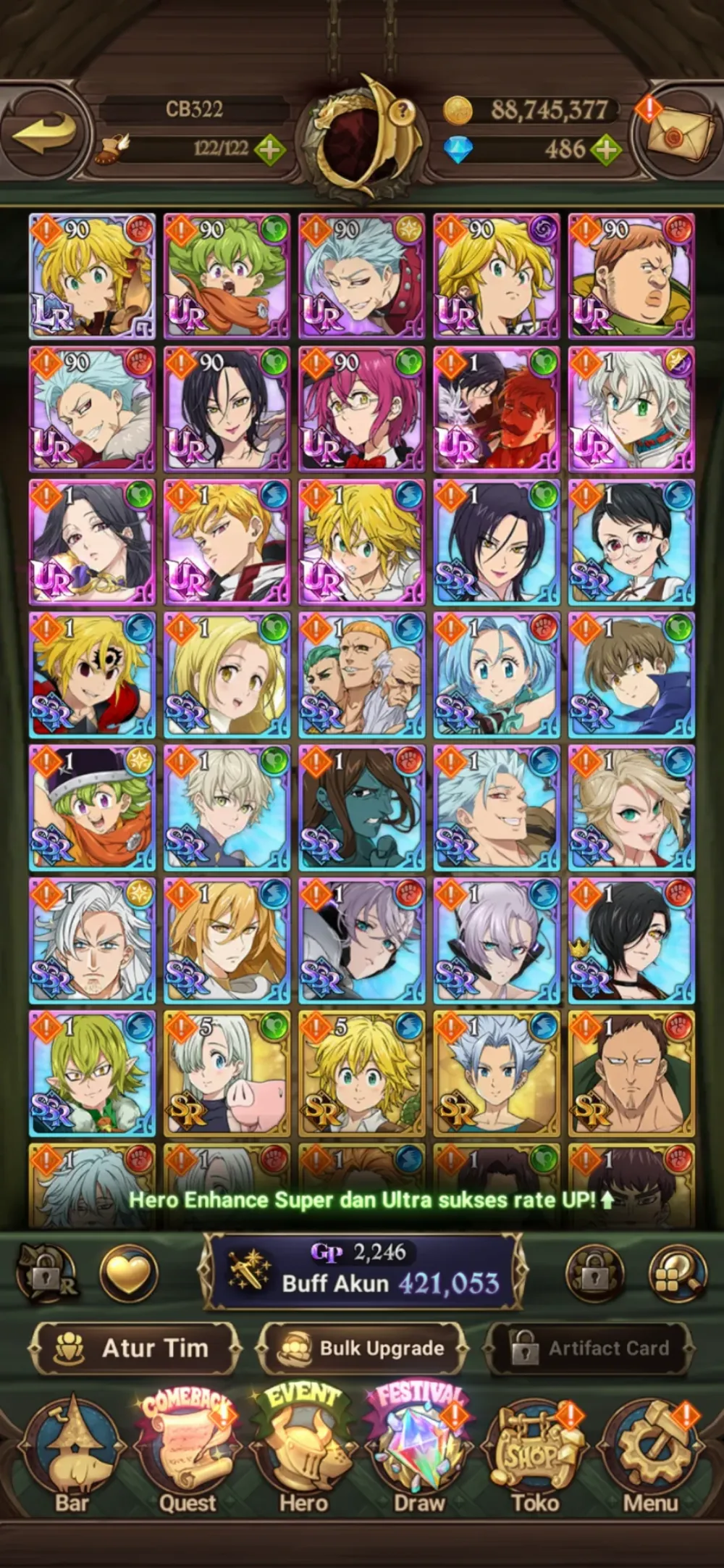 ASIA STARTER 💎486 | Menor + Tristan + Skuld | Chapter1 | CODE ONLY