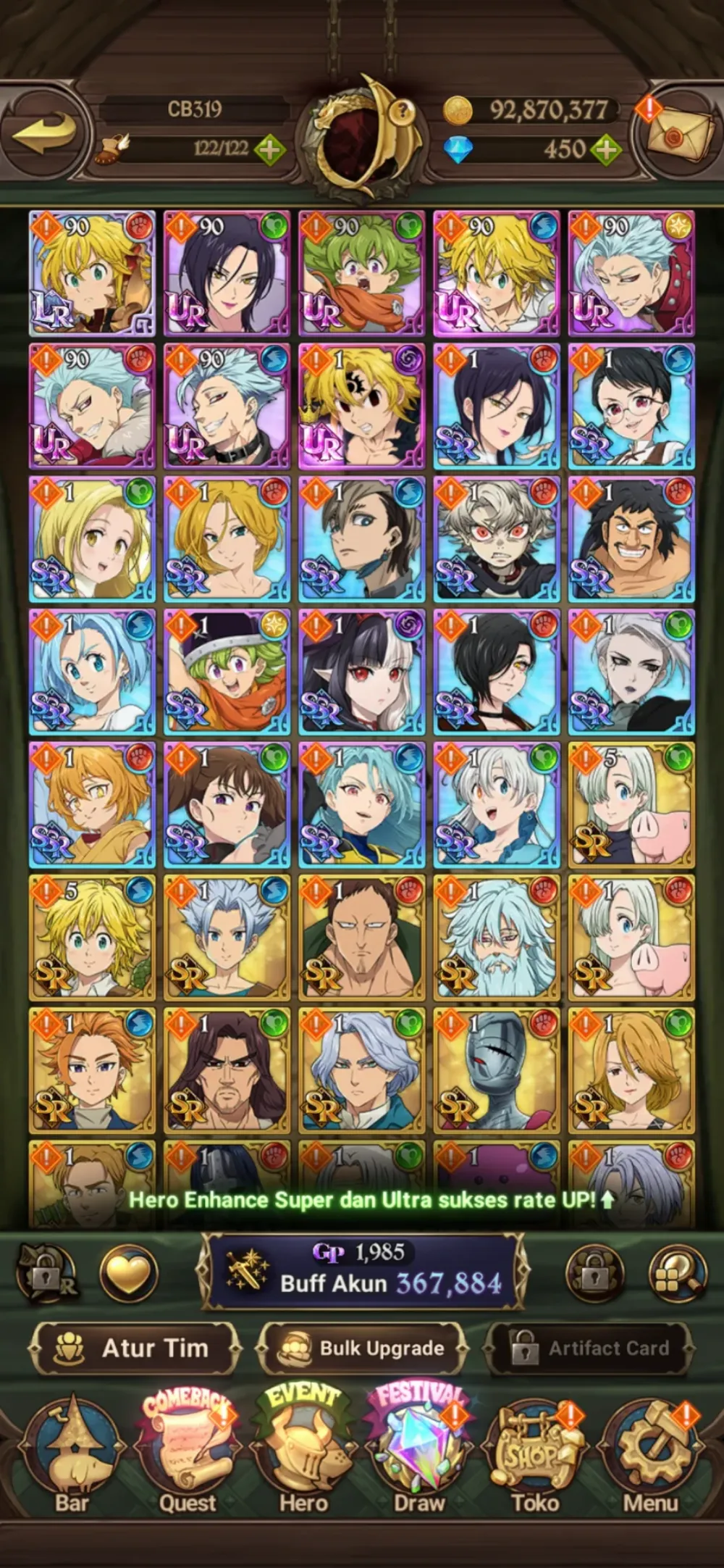 ASIA STARTER 💎450 | Nemesis | Chapter1 | CODE ONLY
