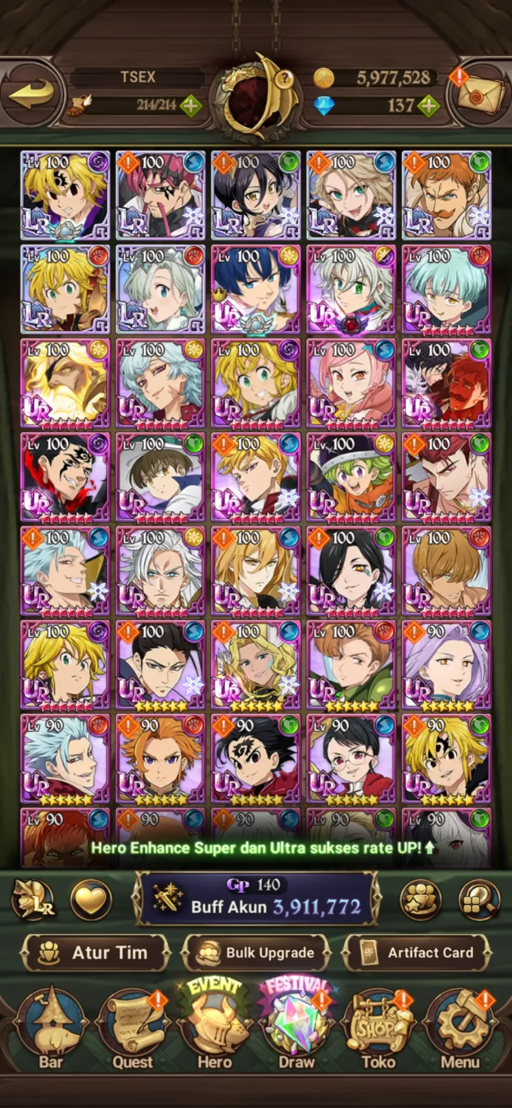 EndGame Asia | 7Lr 10Ur | CODE ONLY