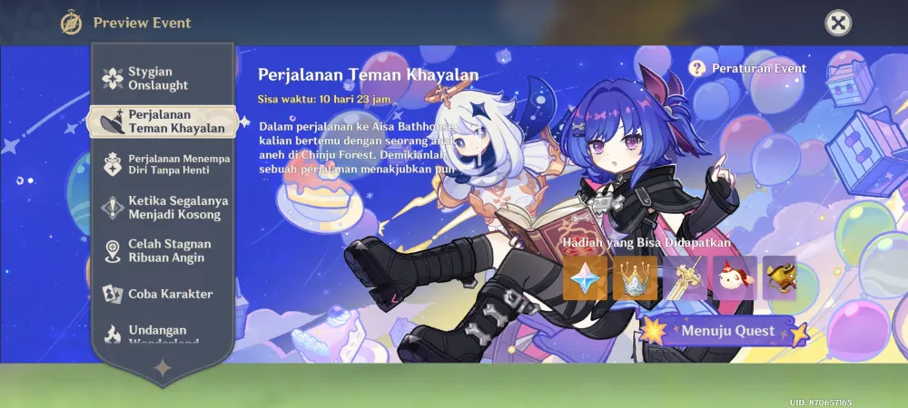 EVENT Perjalanan Teman Khayalan