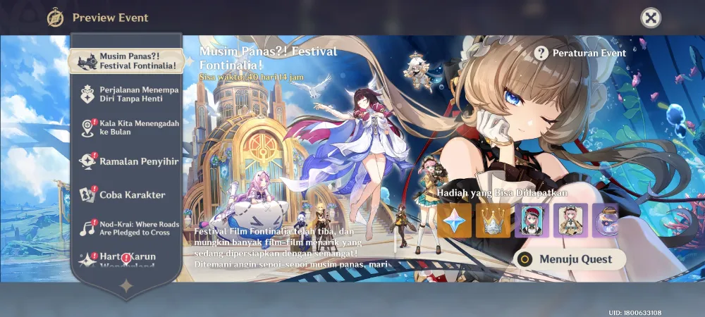 EVENT Musim Panas? ! Festival Fontinalia!