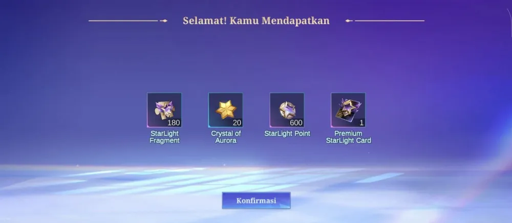 Starlight Card | Delay 8 Hari Pertemanan