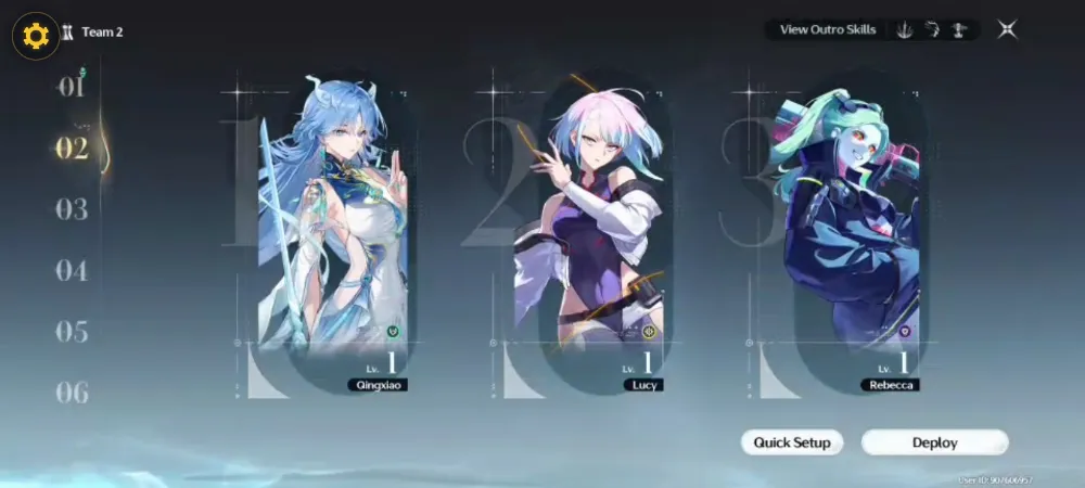 Starter Qingxiao+Lucy+Rebecca UL 10 (SEA)