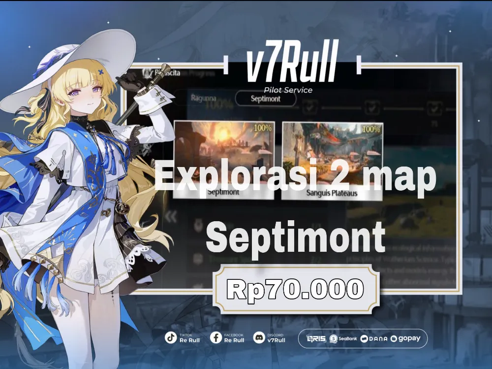 Explorasi Septimont 100% Wuthering Waves