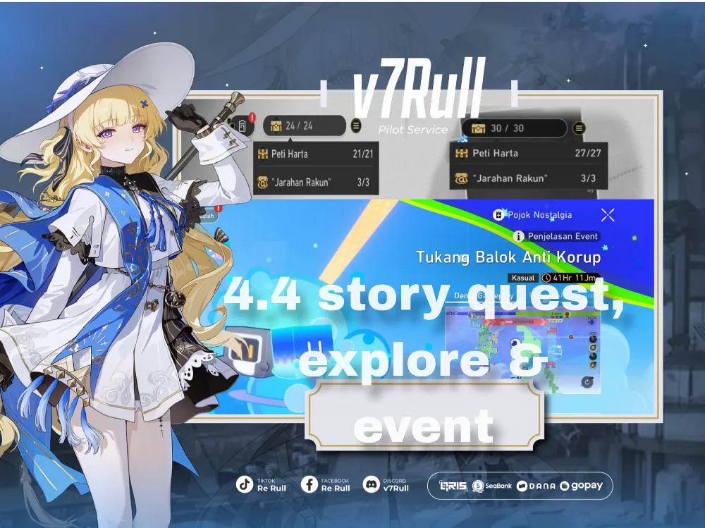 Joki Story+Explore+Event 4.4 Honkai: Star Rail
