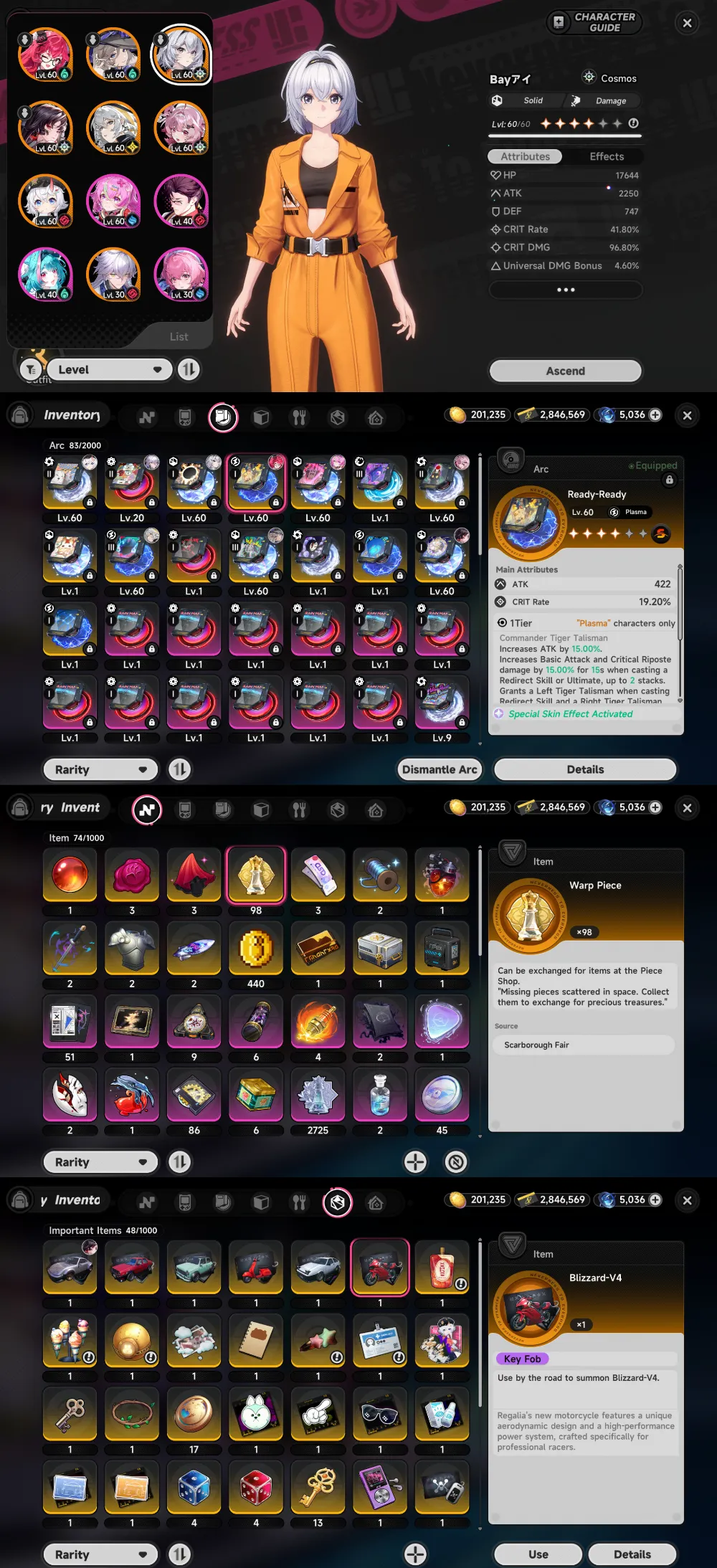 Lacrimosa + Nanally + Hotori A2 w/ Sign midgame Hunter lvl 46