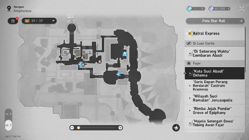 All explore amphoreus (sudah include all hidden chest, all side quest, all hidden achievement)