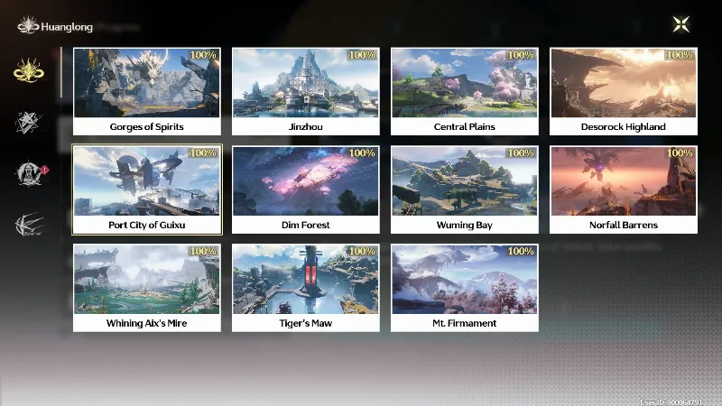 All explore huanglong (sudah include all hidden chest, all side quest, all hidden achievement)