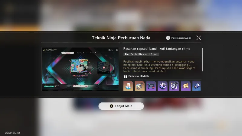 Teknik ninja perburan nada