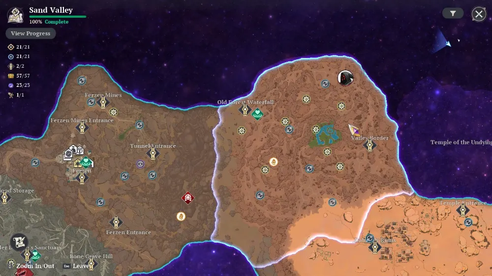 All explore sand valley