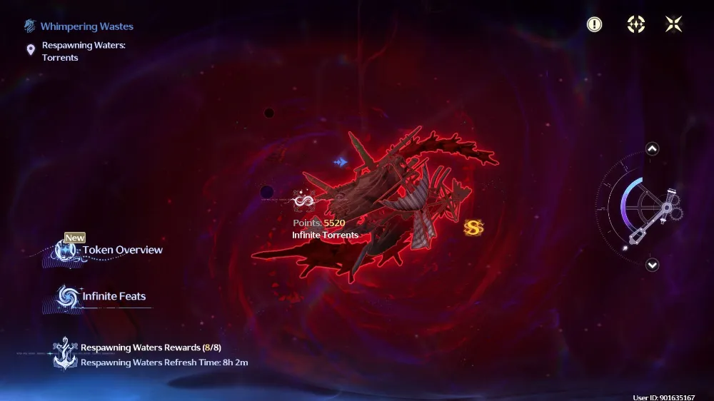 Whimpering wastes