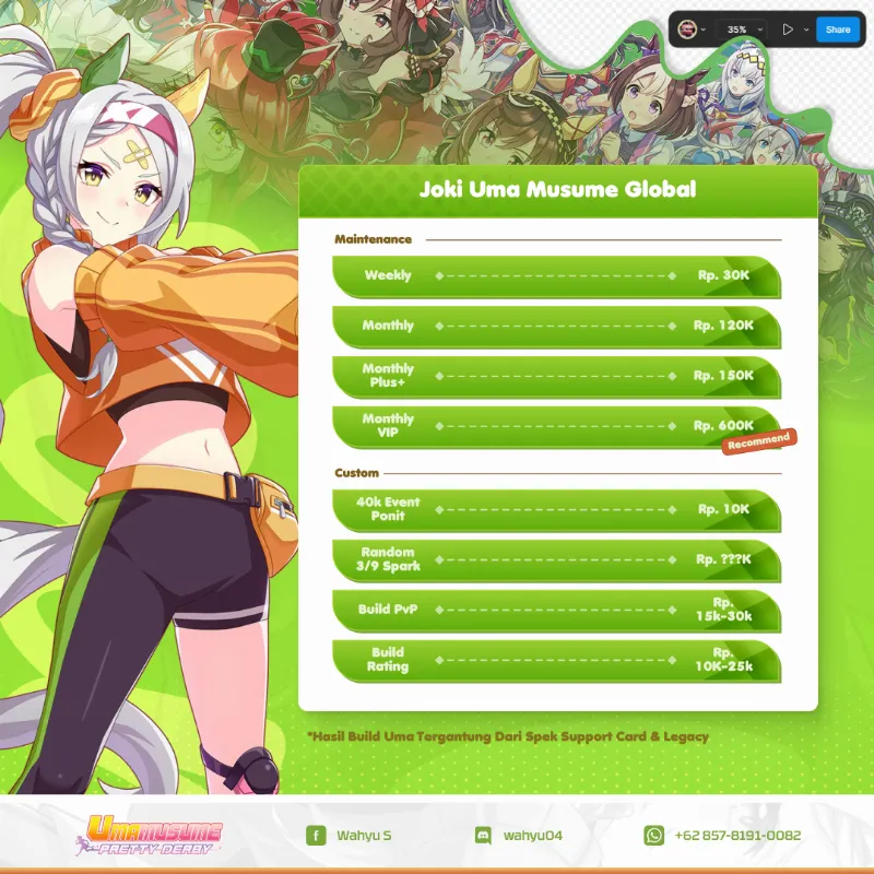 BUILD UMA | UMA MUSUME