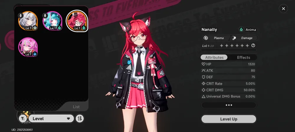 Starter Nanally lvl 3 | SEA server